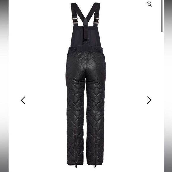 Goldbergh KAYA SALOPETTE BLACK Ski Pants Overalls NWT US size 2 ski bibs - Picture 3 of 9